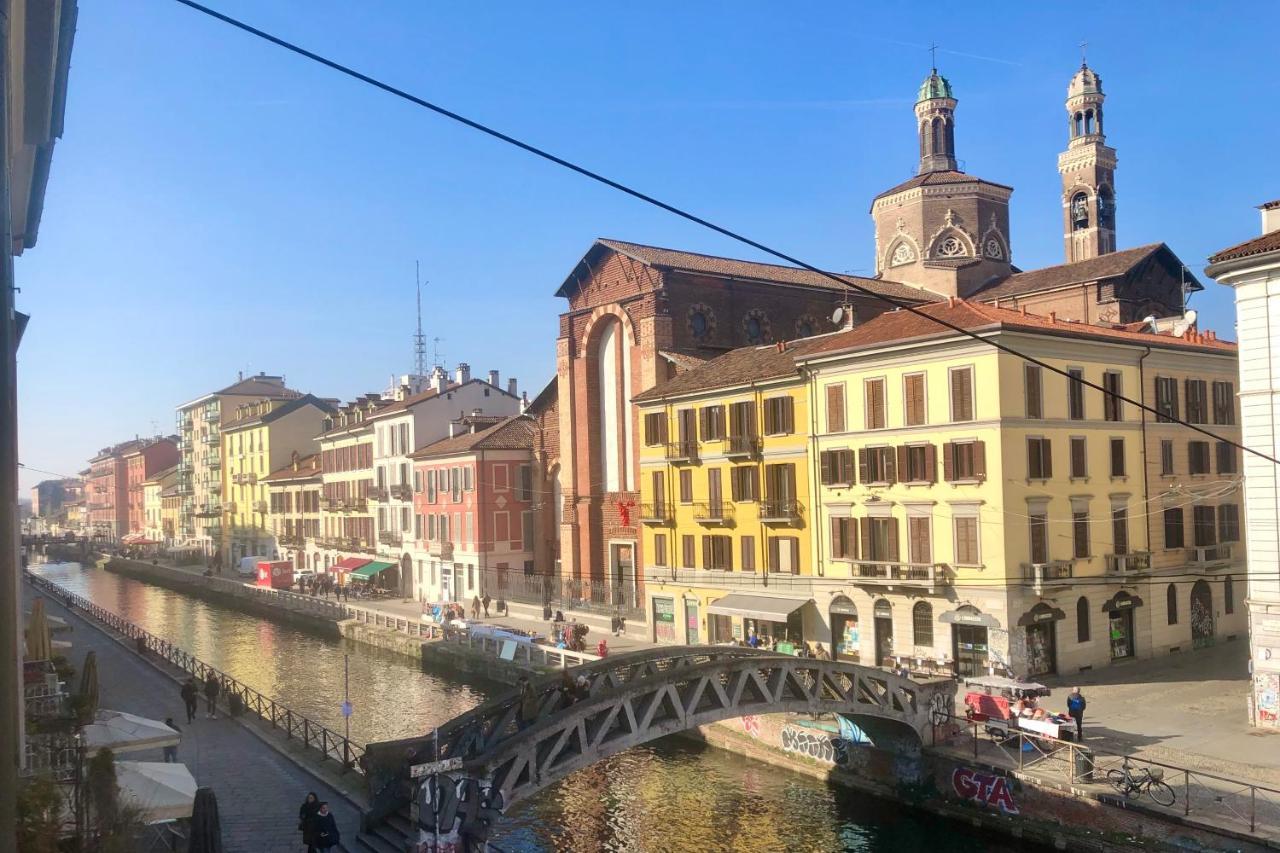 Canal View Historical Apartment Milano Dış mekan fotoğraf